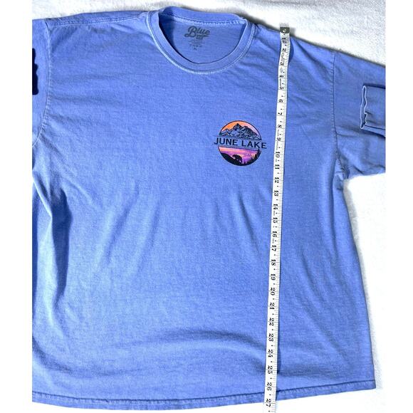 June Lake California Long Sleeve Graphic Tee XL - Picture 4 of 6